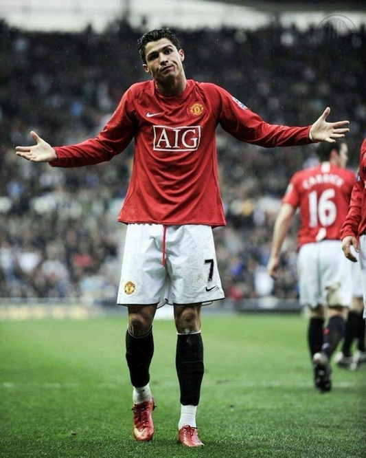 Manchester United titular 07/08 "Final UCL" - Cristiano Ronaldo