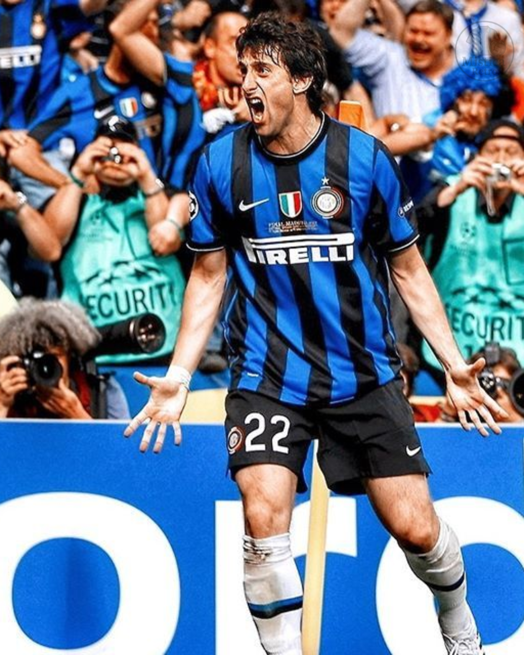 Inter titular 09/10 "Final UCL" - Milito