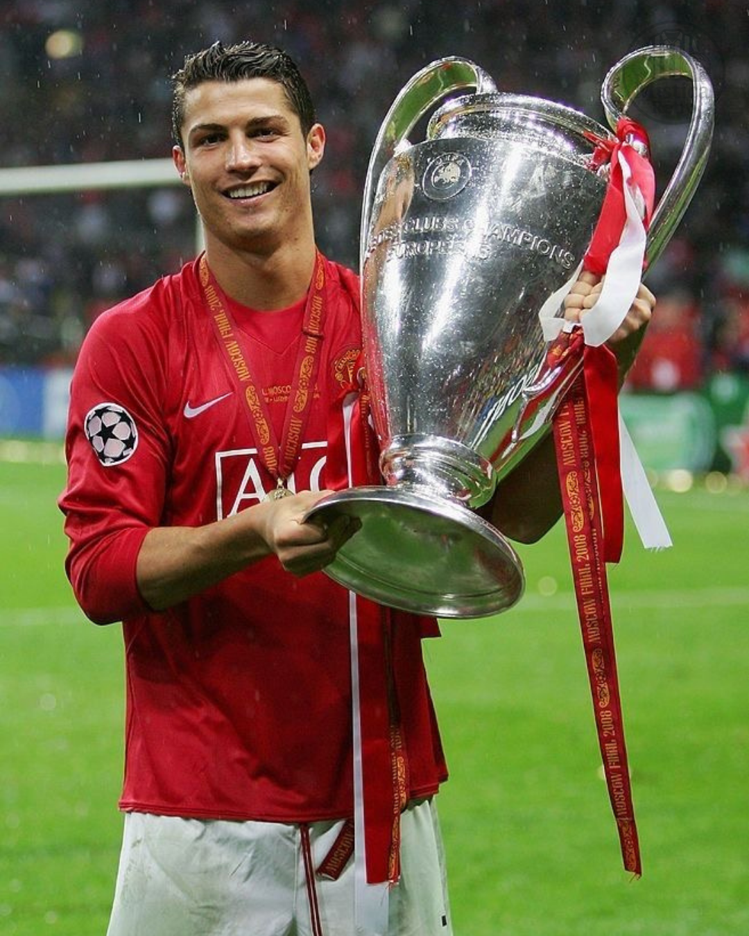 Manchester United titular 07/08 - Cristiano Ronaldo Manga Larga