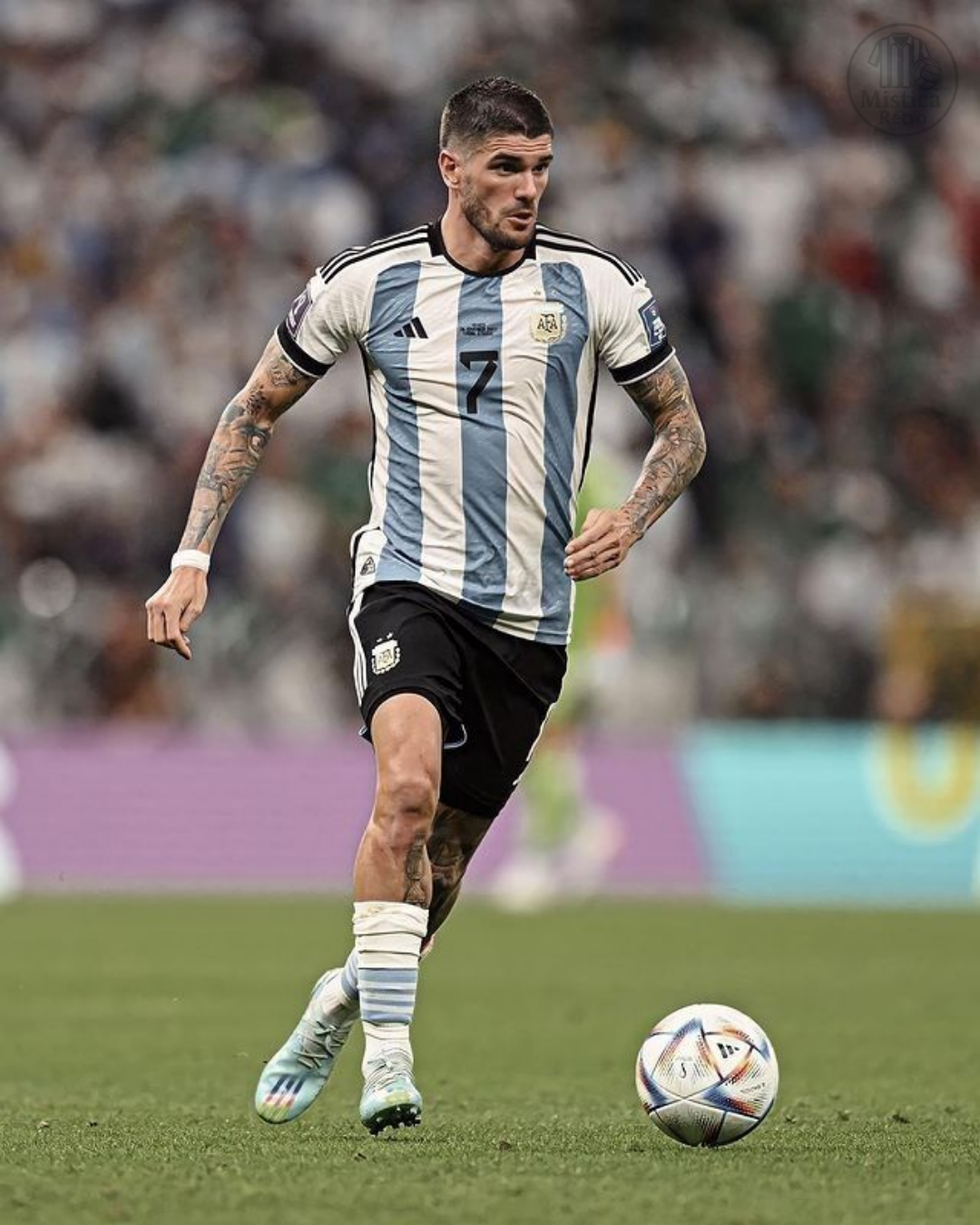 Argentina match titular 2022 - De Paul