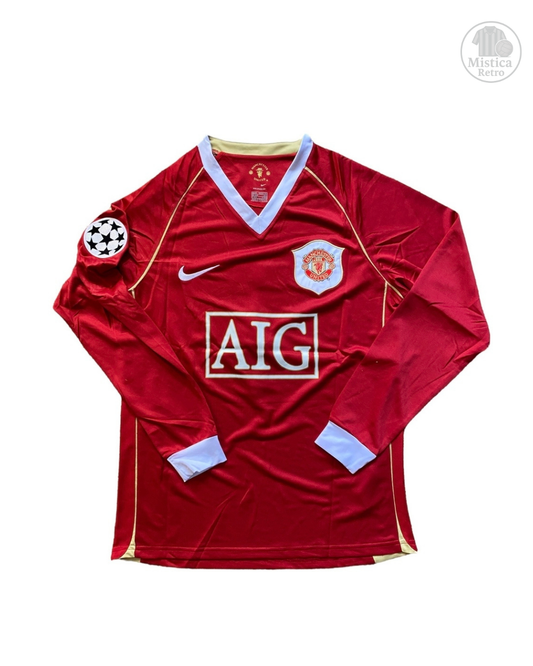 Manchester United titular 06/07 - Cristiano Ronaldo Manga Larga