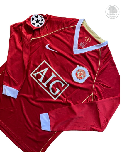 Manchester United titular 06/07 - Cristiano Ronaldo Manga Larga