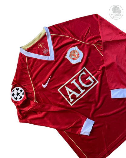 Manchester United titular 06/07 - Cristiano Ronaldo Manga Larga