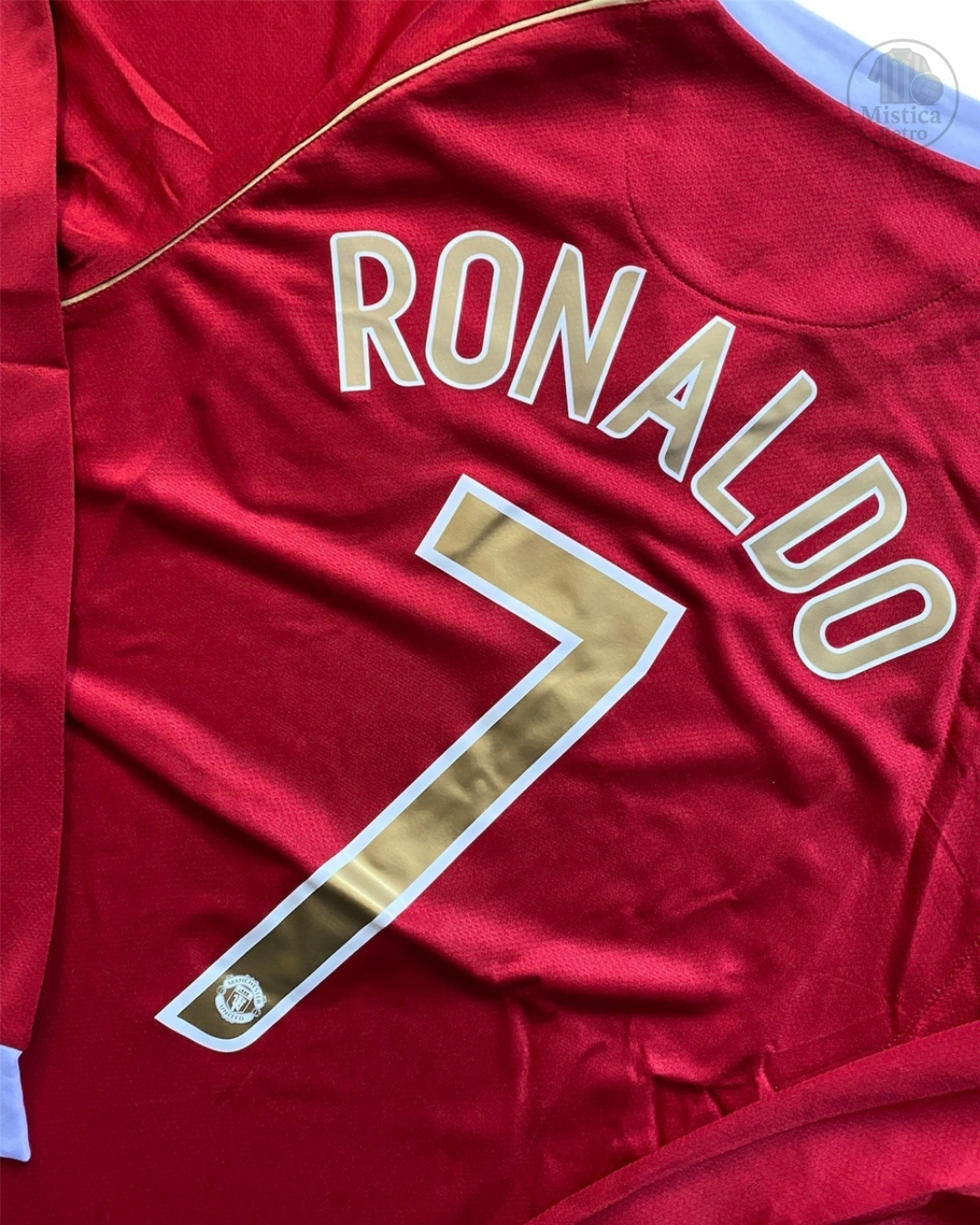 Manchester United titular 06/07 - Cristiano Ronaldo Manga Larga