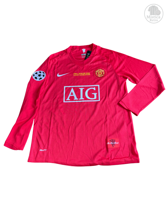 Manchester United titular 07/08 - Cristiano Ronaldo Manga Larga