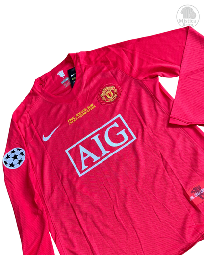 Manchester United titular 07/08 - Cristiano Ronaldo Manga Larga