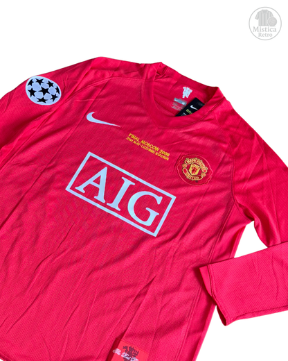 Manchester United titular 07/08 - Cristiano Ronaldo Manga Larga