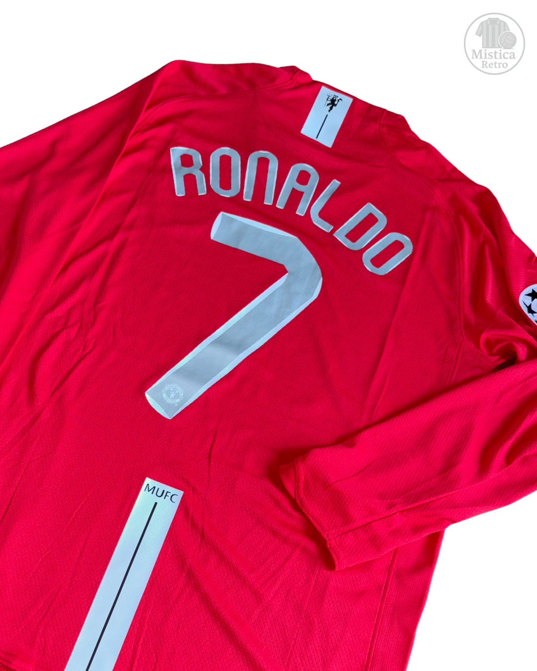 Manchester United titular 07/08 - Cristiano Ronaldo Manga Larga