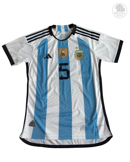 Argentina match titular 2022 - Paredes
